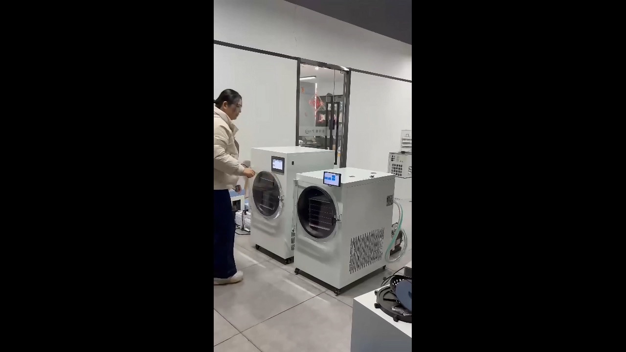 H Series Food Freeze Dryer Touchscreen Operation Video