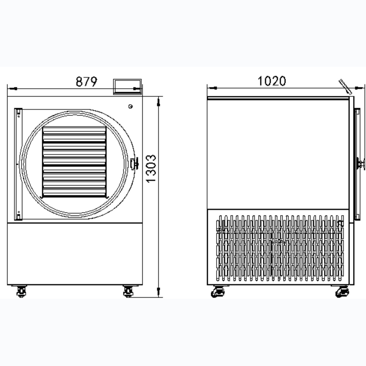 SJ-30H-60C Commercial Food Freeze Dryer
